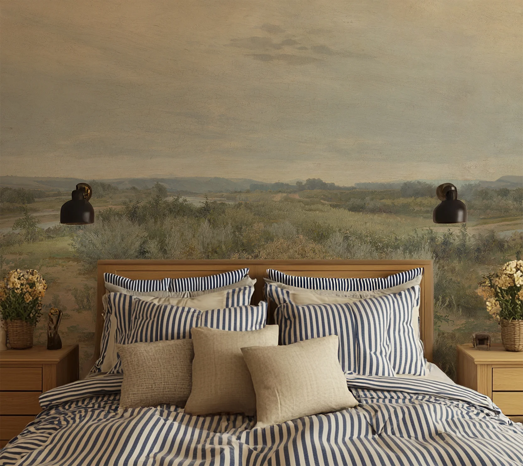 Eowyn - Vintage British Landscape Painting Wallpaper Mural - Image 4
