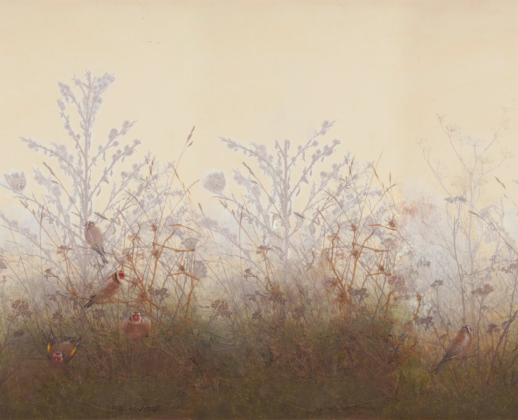 Meryl - Vintage British Countryside Painting Wallpaper Mural - Image 6